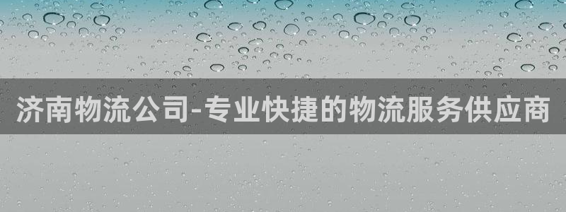 28圈稳吗：济南物流公司-专业快捷的