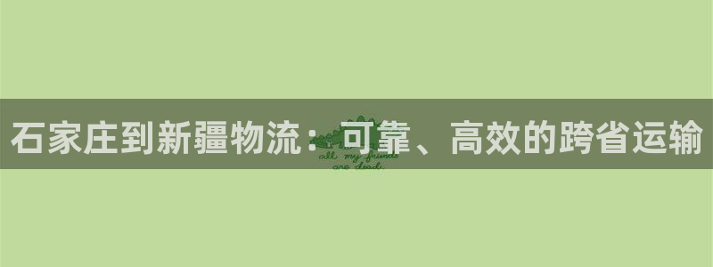 28圈代理落网：石家庄到新疆物流：可